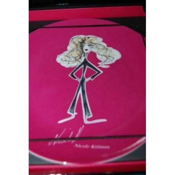 Nicole Kidman "Make Love Not War" Whatever it Takes 8" Collector Plate - Picture 5 of 6